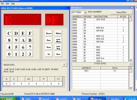 Microprocessor 8085 simulator download